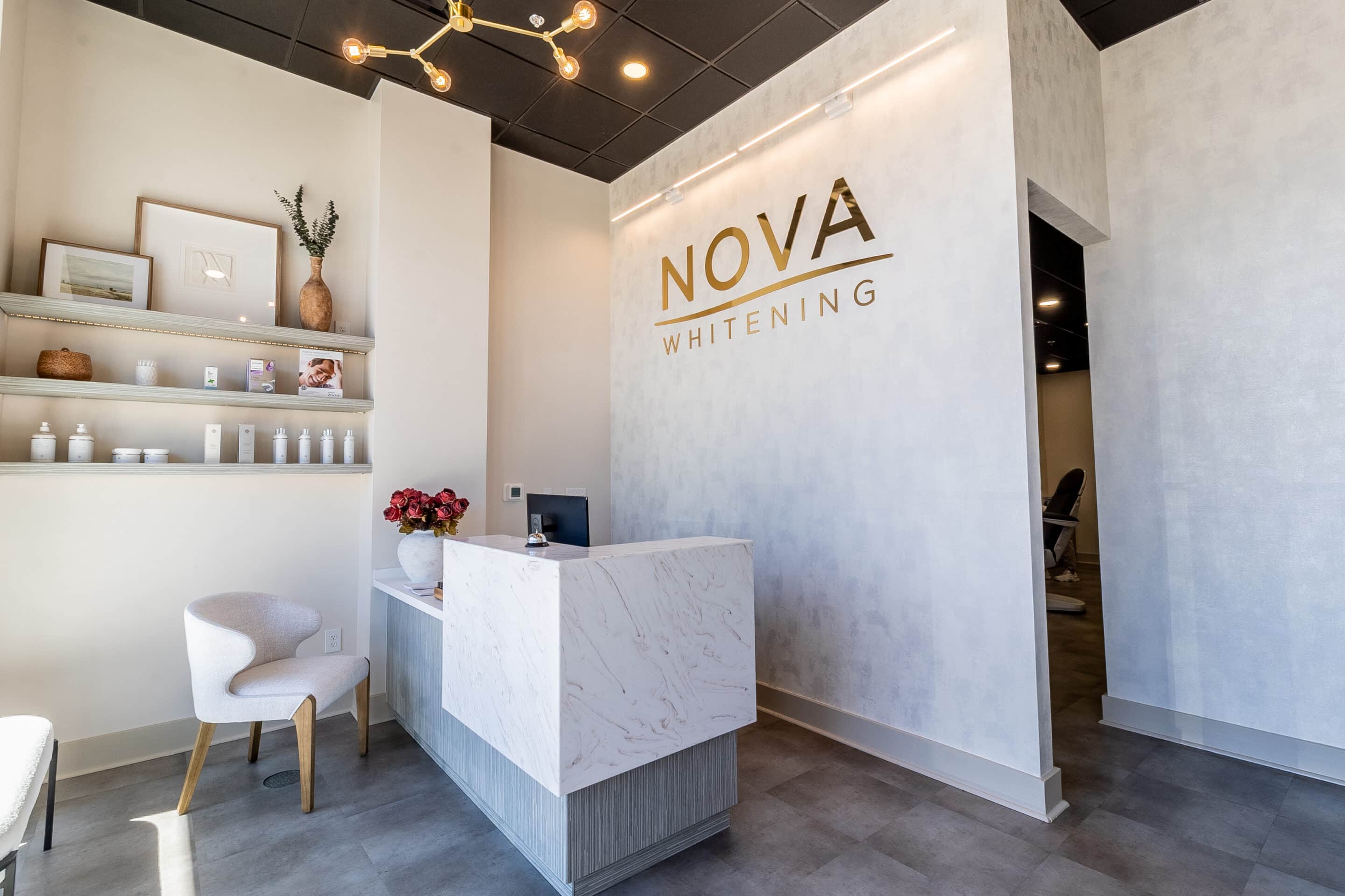nova whitening front office